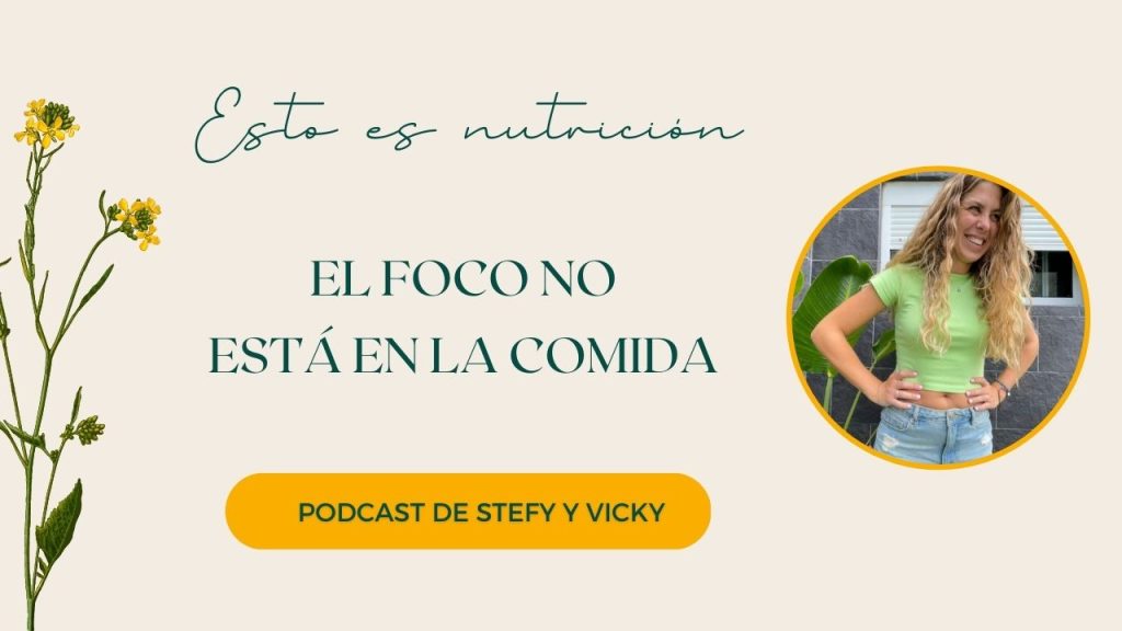 El foco no está en la comida